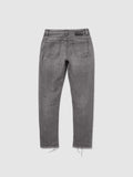 5 TASCHE SLIM DENIM GRIGIO