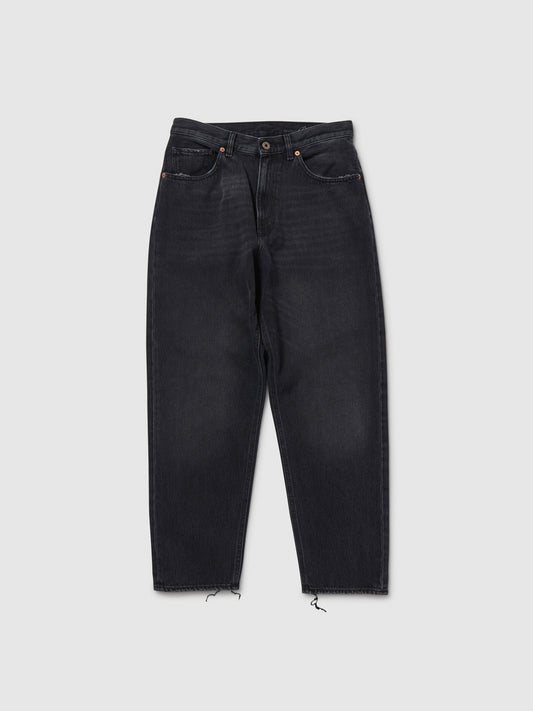 Jeans Oversize Boyfriend da Donna neri