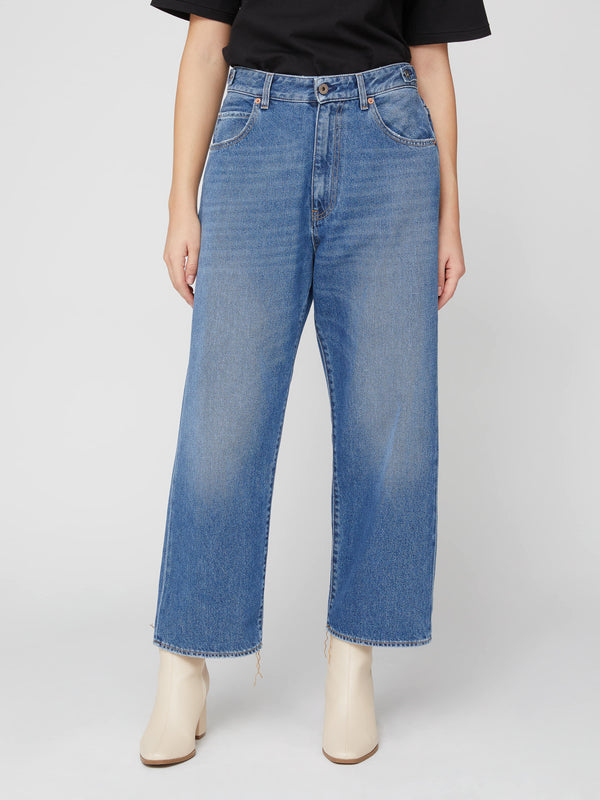 5 Tasche da Donna Oversize Denim Blu