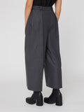 Pantalone da Donna a gamba larga grigio scuro