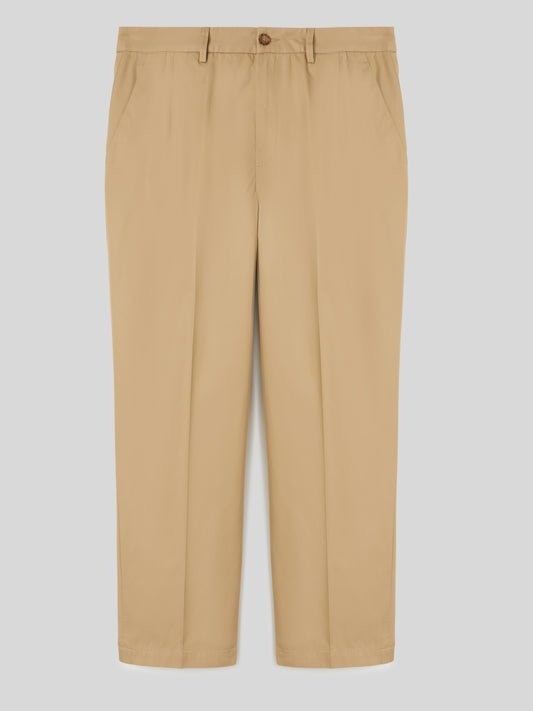 Pantalone da Uomo con Pince Taglio a Carota 