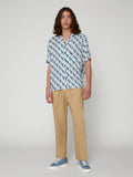 Pantalone da Uomo con Pince Taglio a Carota 