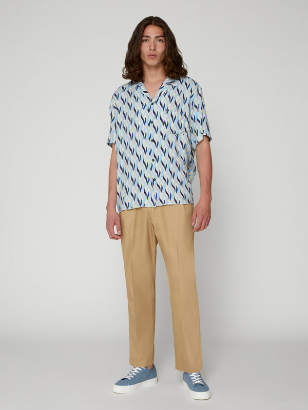 Pantalone da Uomo con Pince Taglio a Carota 