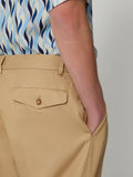 Pantalone da Uomo con Pince Taglio a Carota 
