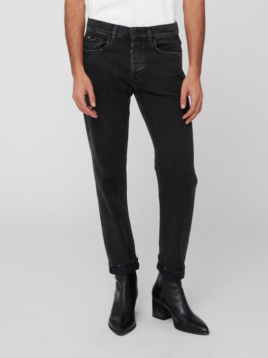 Jeans Slim Fit da Uomo grigio scuro