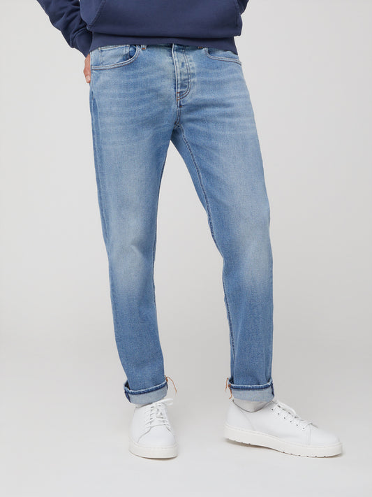 Jeans Slim Fit da Uomo blu chiari