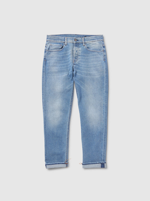 Jeans Slim Fit da Uomo blu chiari