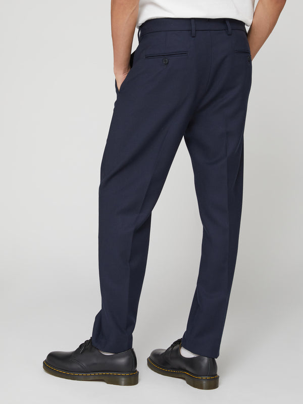 PANTALONE 1 PENCE LANA BLU