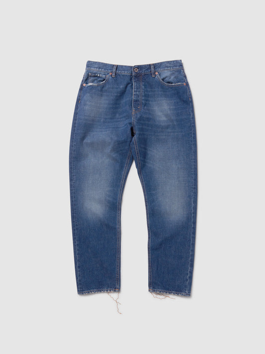 Jeans Loose Fit da Uomo in Denim Organico