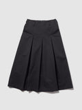 GONNA LUNGA IN GABARDINA BLU