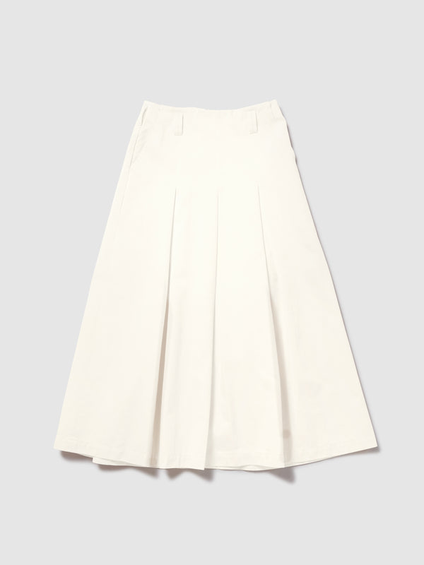 GONNA LUNGA IN GABARDINA LATTE