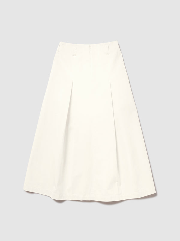 GONNA LUNGA IN GABARDINA LATTE