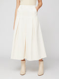 GONNA LUNGA IN GABARDINA LATTE