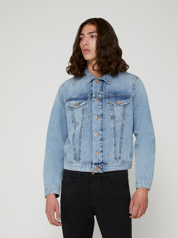 Giacca da Uomo Jeans Denim Classico