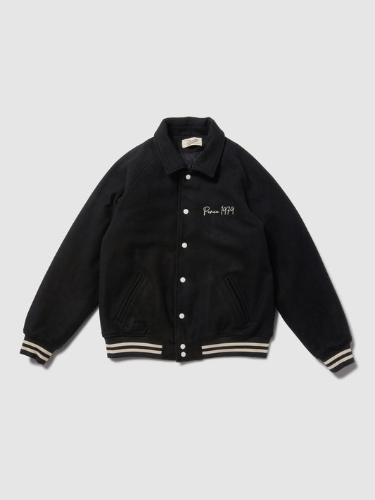 Bomber Over Unisex Lana Nero