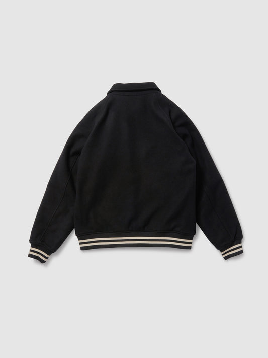 Bomber Over Unisex Lana Nero