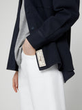 Overshirt da Donna Tasche con Patta sul Petto Blu
