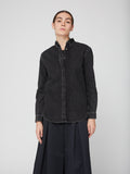 CAMICIA BOTTON DOWN DENIM BLACK