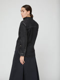 CAMICIA BOTTON DOWN DENIM BLACK