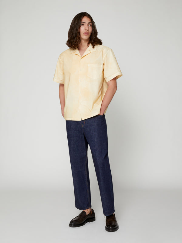 Camicia da Uomo Bowling Effetto Nuvolato