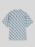 Camicia da Uomo Bowling Azzurro