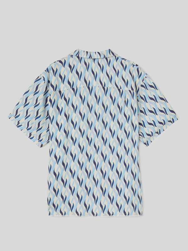 Camicia da Uomo Bowling Azzurro