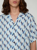 Camicia da Uomo Bowling Azzurro