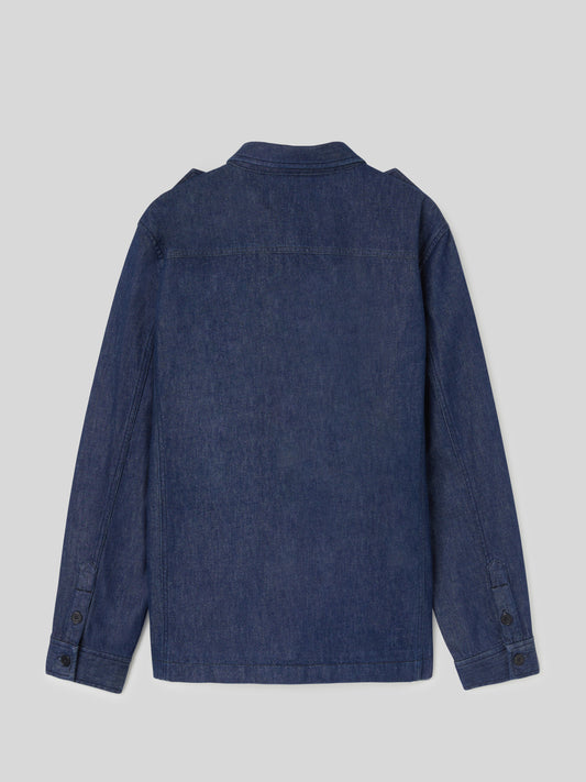 Giacca da Uomo Sahariana in Denim