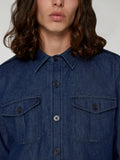 Giacca da Uomo Sahariana in Denim