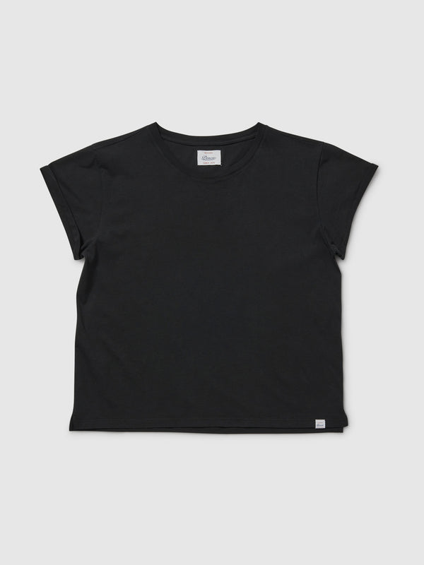 T-Shirt da Donna maniche corte nera